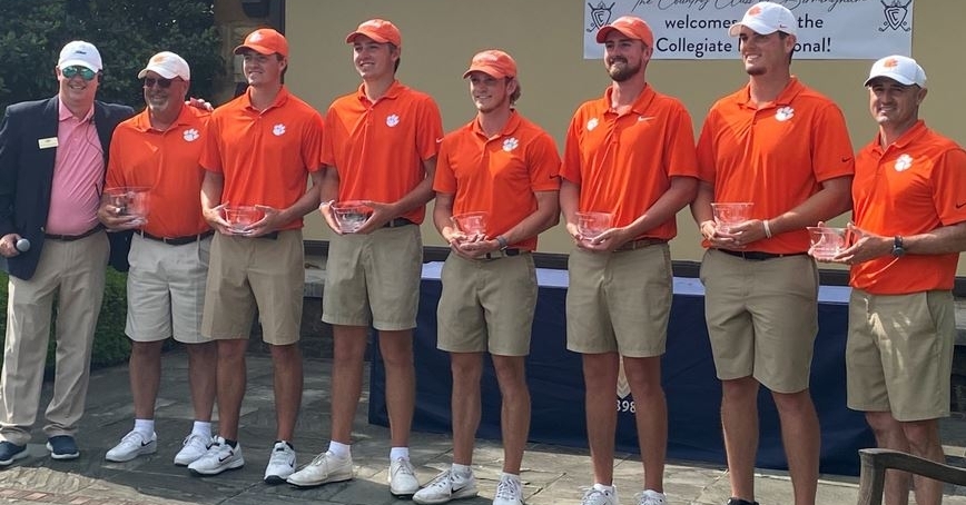 clemson golf shorts